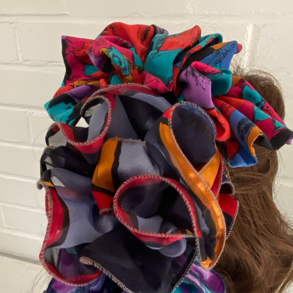 classic colorful retro 1980-2990 hair accessory bundle - hair claw clips - Picture 9 of 11